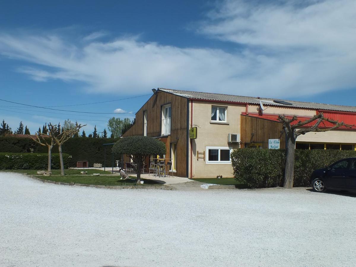 Logis hôtel restaurant Le clos saint loup Bram Exterior foto
